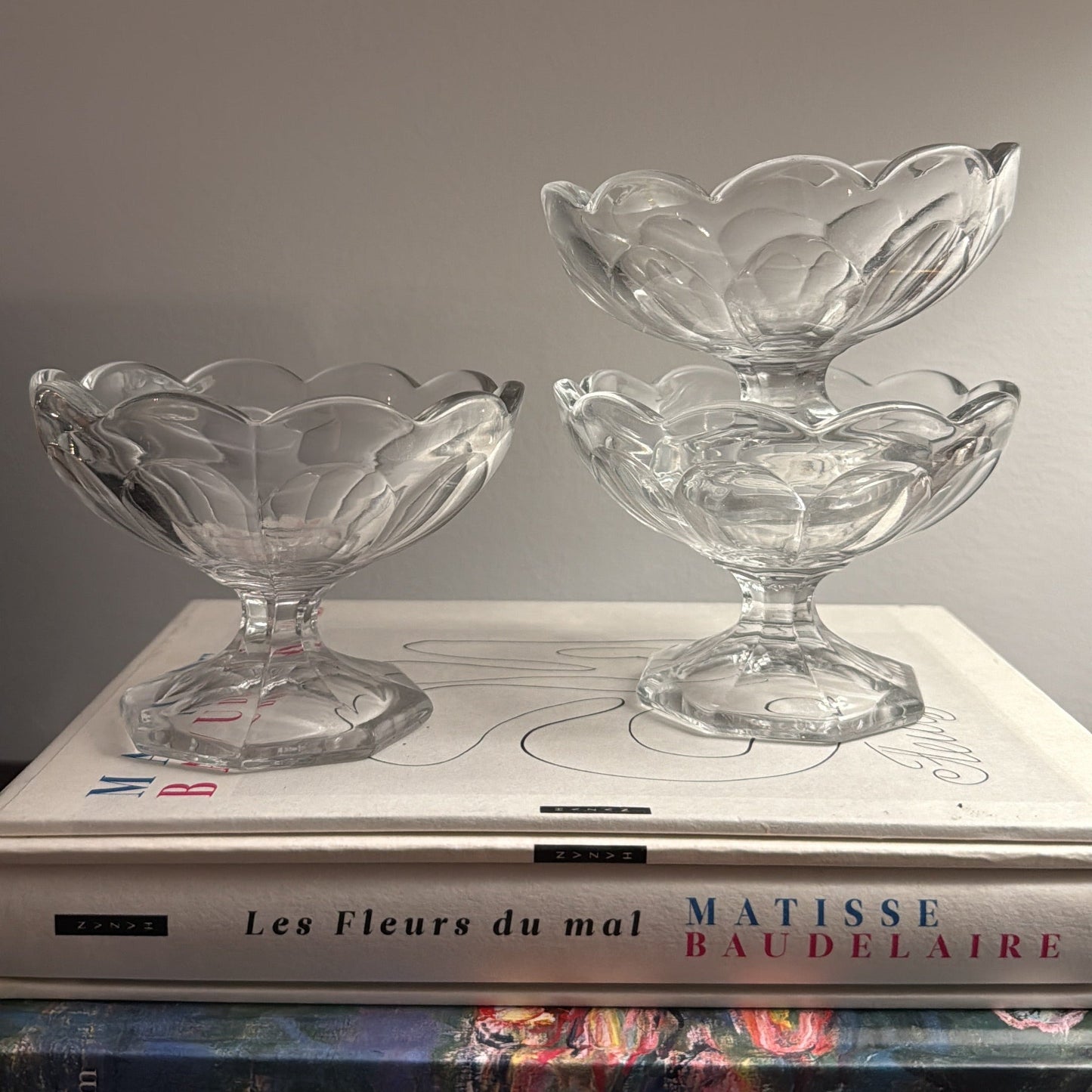 Footed Serving Bowls - Set of 3