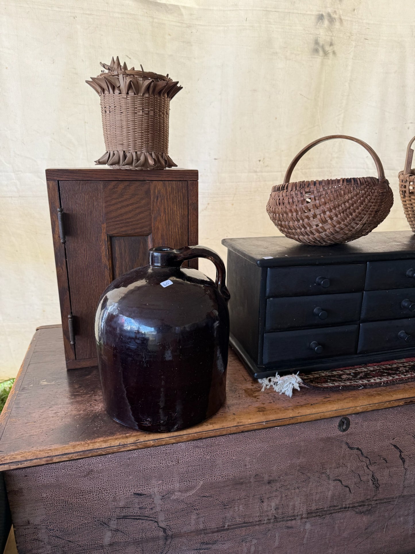 Artisan Brown Ceramic vase