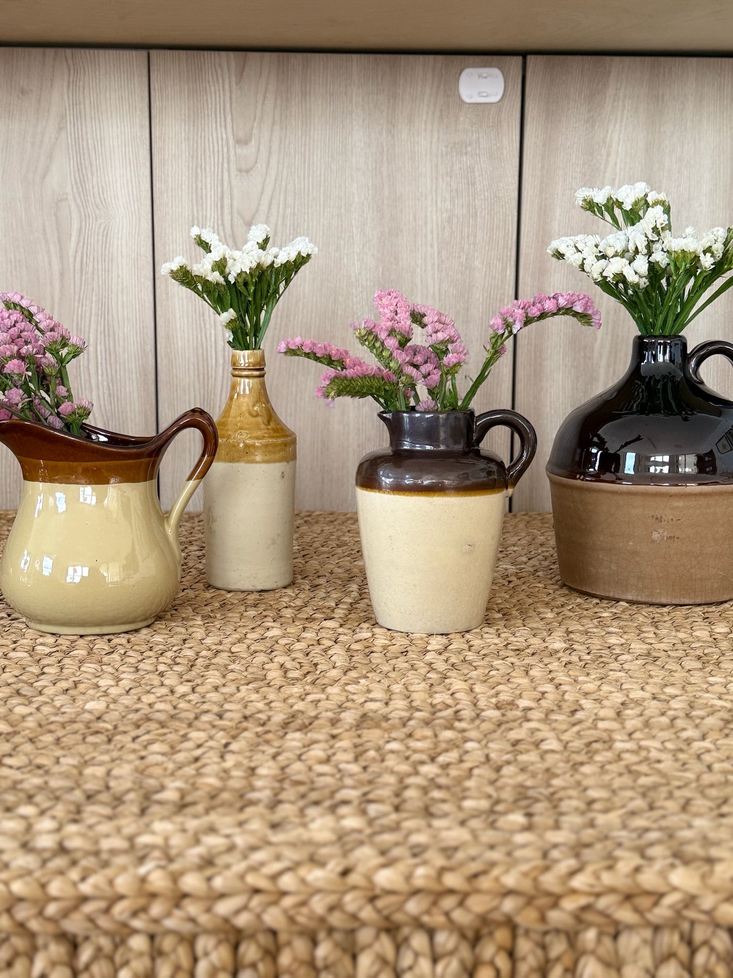 Rustic Two-Tone Pottery Jar