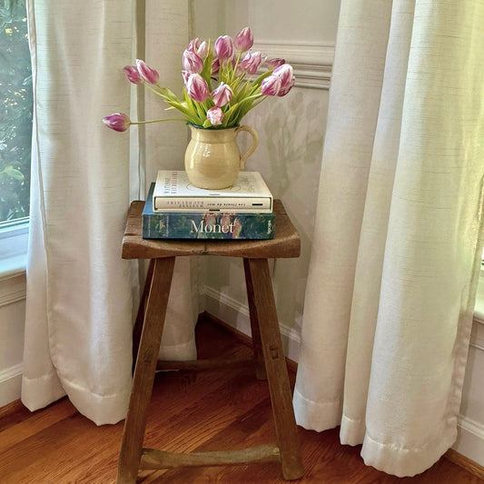 Rustic Reclaimed Wood Stool