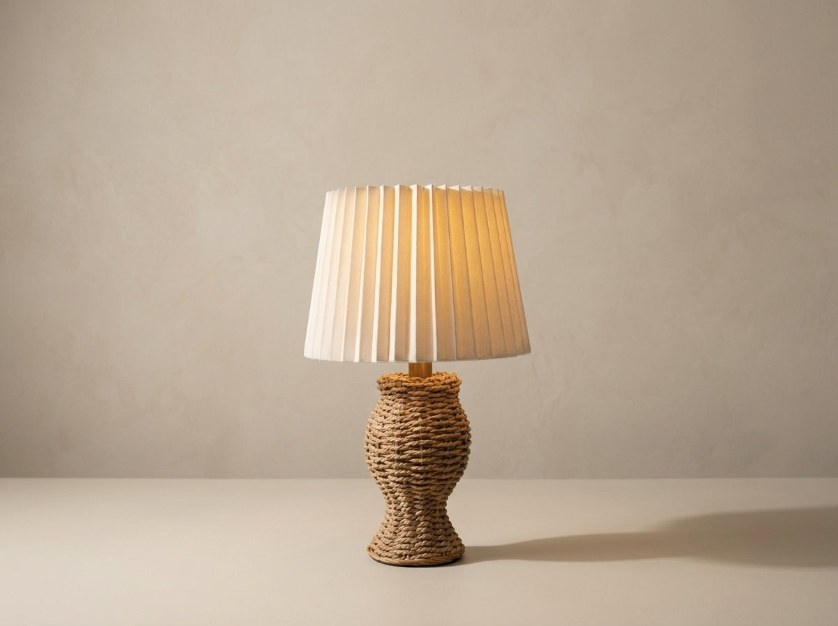 Rattan Table Lamp