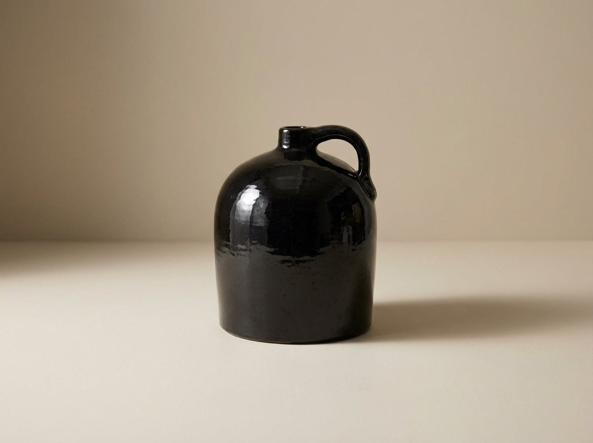 Artisan Brown Ceramic vase