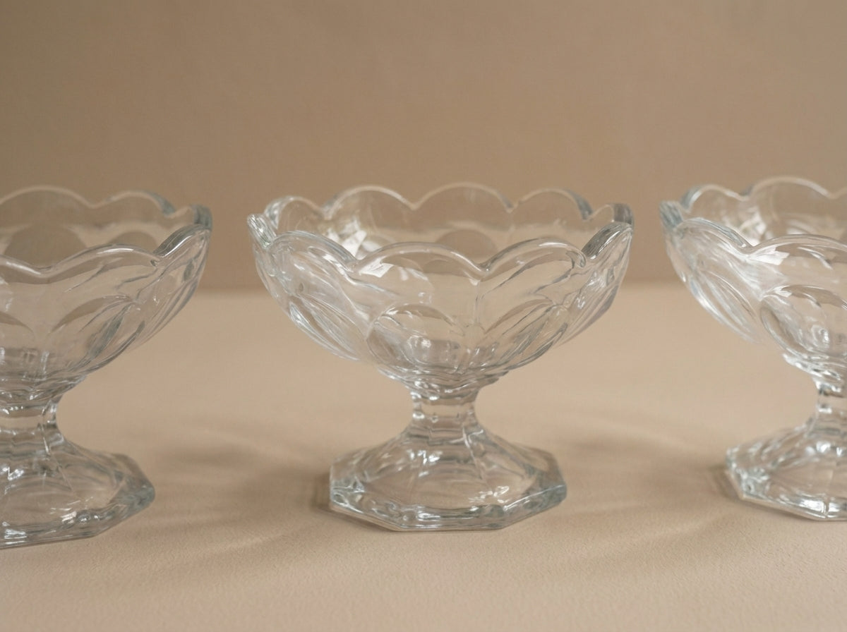 Footed Serving Bowls - Set of 3