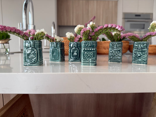 Green Handmade Ceramic Vase