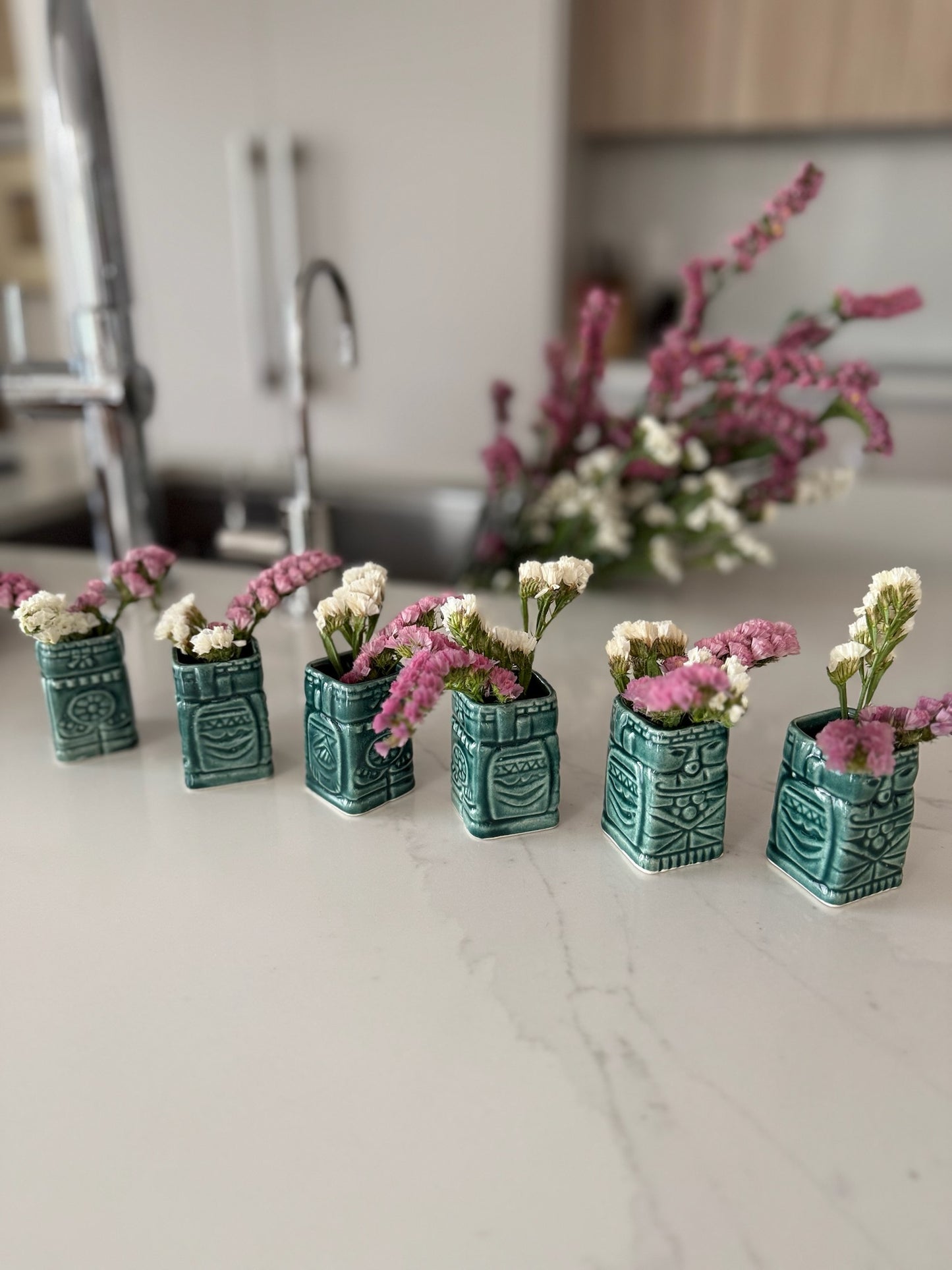 Green Handmade Ceramic Vase