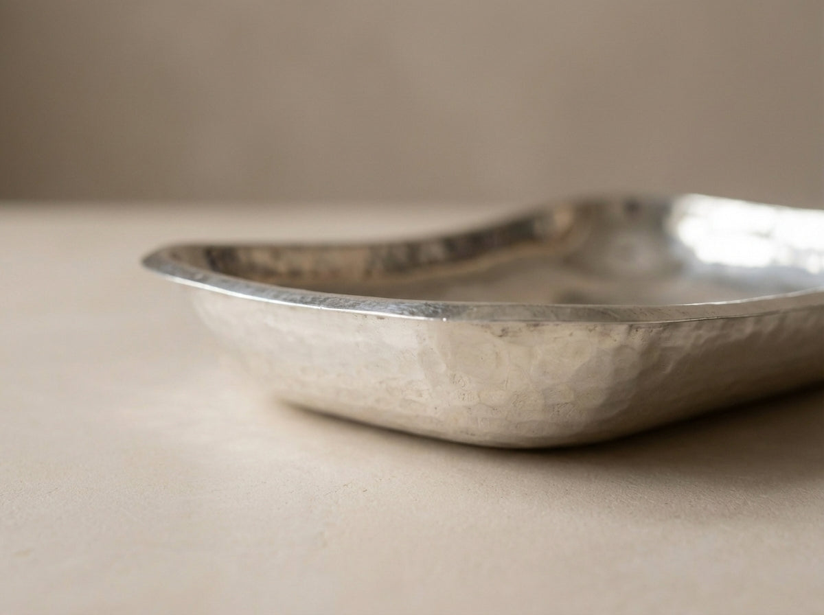 Vintage .925 Sterling Silver Decorative Tray