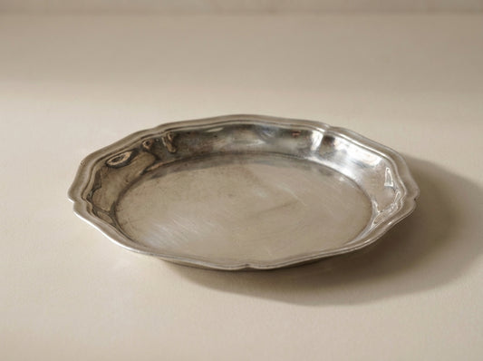 Christofle .925 Sterling Silver Scalloped Trinket Dish