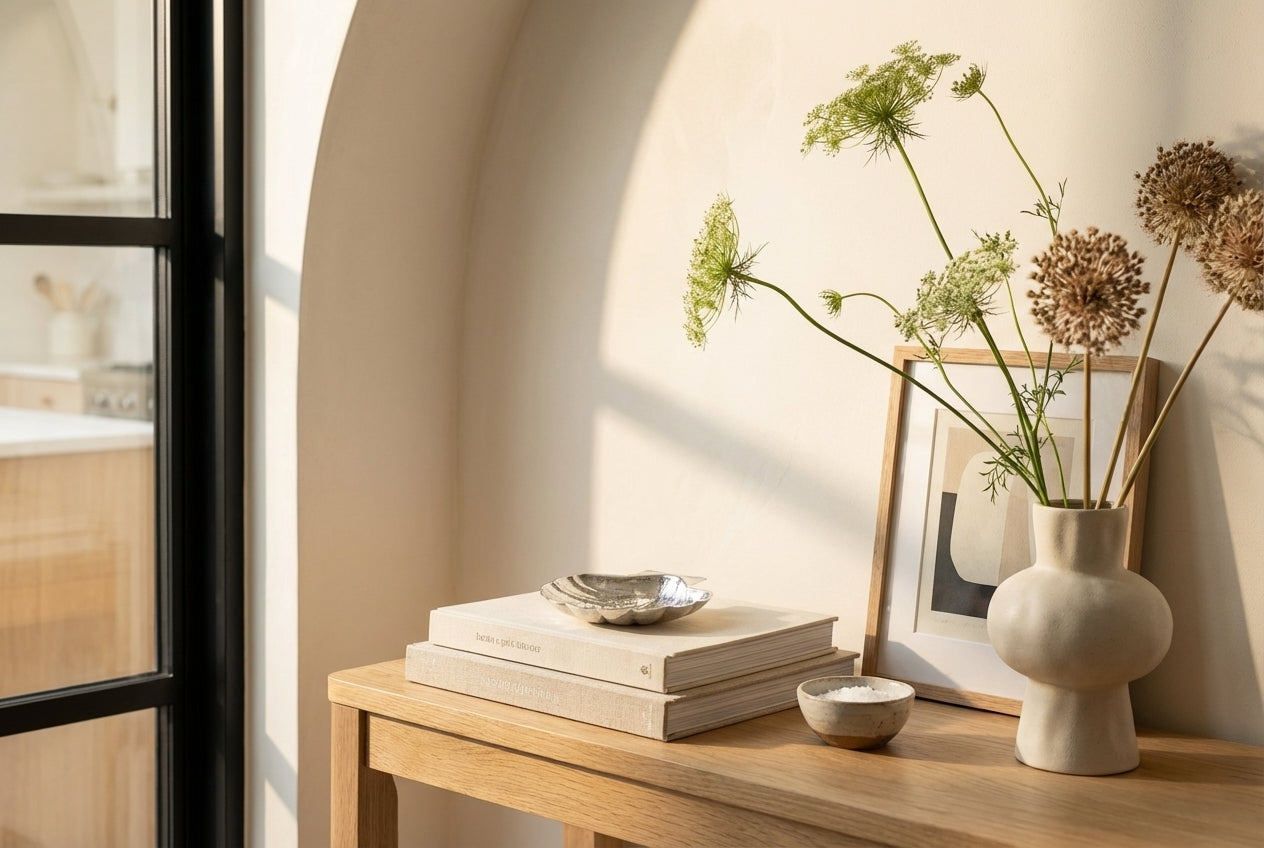 Vintage Hammered Silver Scallop Shell Dish